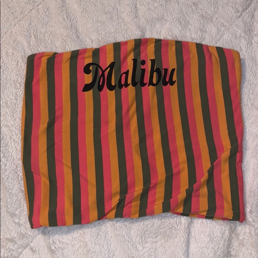 Malibu tube top